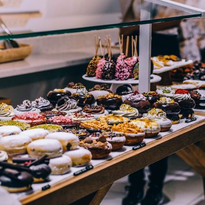 Moroccan pastries selection